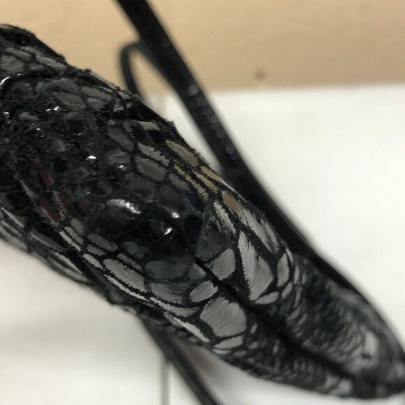 MICHAEL Michael Kors Black Snakeskin Crossbody - Picture 7 of 8
